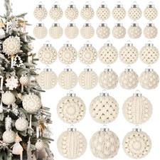 36 Pezzi Ornamenti Natalizi